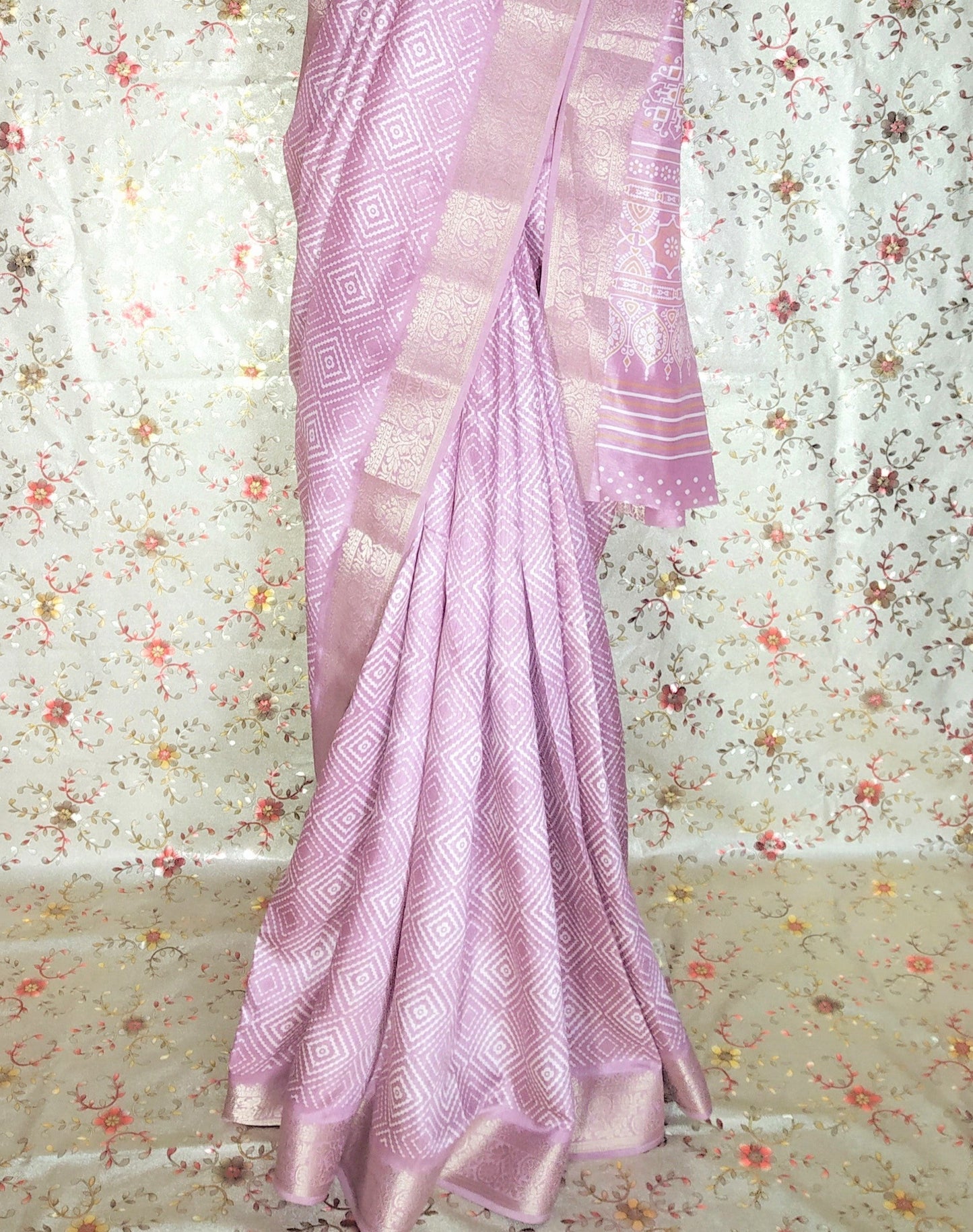 Pink Color Dola Silk Sarees
